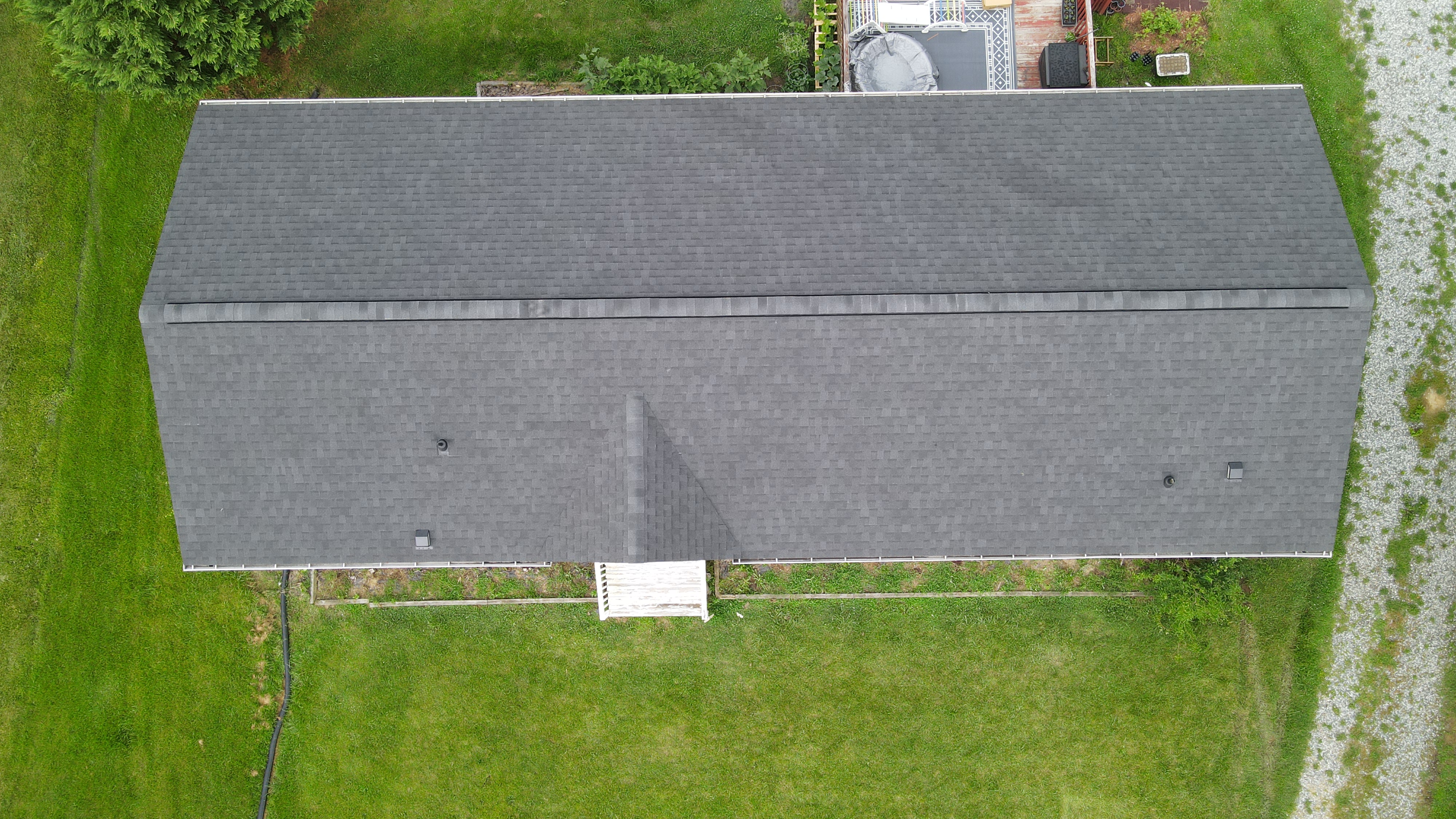 Seamless gutter installation in Raleigh, NC by Silverback Roofing
